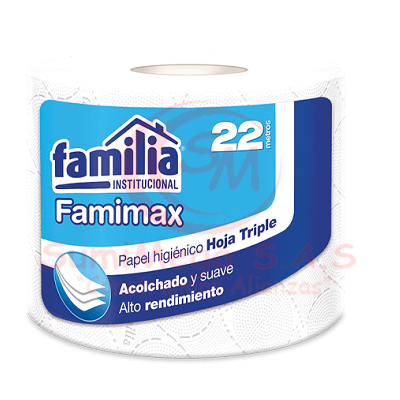 Papel Higienico Reg X 22 Mt X Un 3H 200158 Familia P24