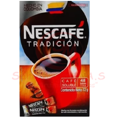 Café Instantaneo 1.5G 48 Sobres Nescafe (24)