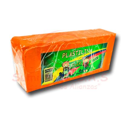 Plastilina X Kilo (640Cc) Naranja(1)(18)