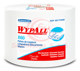 Paño Wypall X60 X300Mt 890P 30243063
