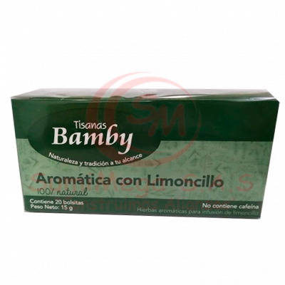 AROMATICA LIMONCILLO X 20 BAMBY (24)