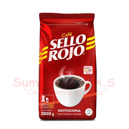 Cafe 2500G Fuerte Sello Rojo Institucional (6)