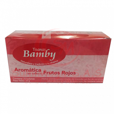 Aromatica Frutos Rojos X 25  Bamby (24)