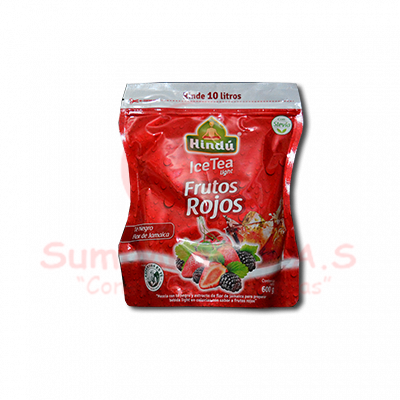 Bebida Te Helado Frutos Rojos 600 gr Hindu(6)