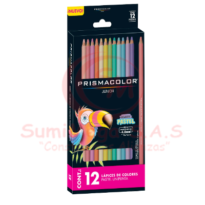 Colores Pastel X 12 Prismacolor (12) liquidacion