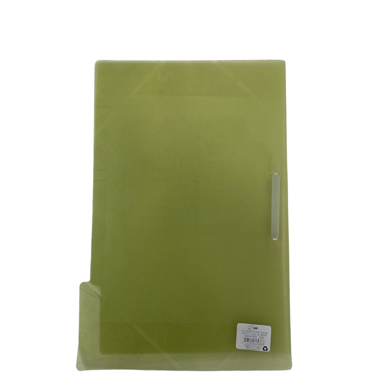 Carpeta Plastiguia Of Verde Neon C/G C18 Ipp liquidacion
