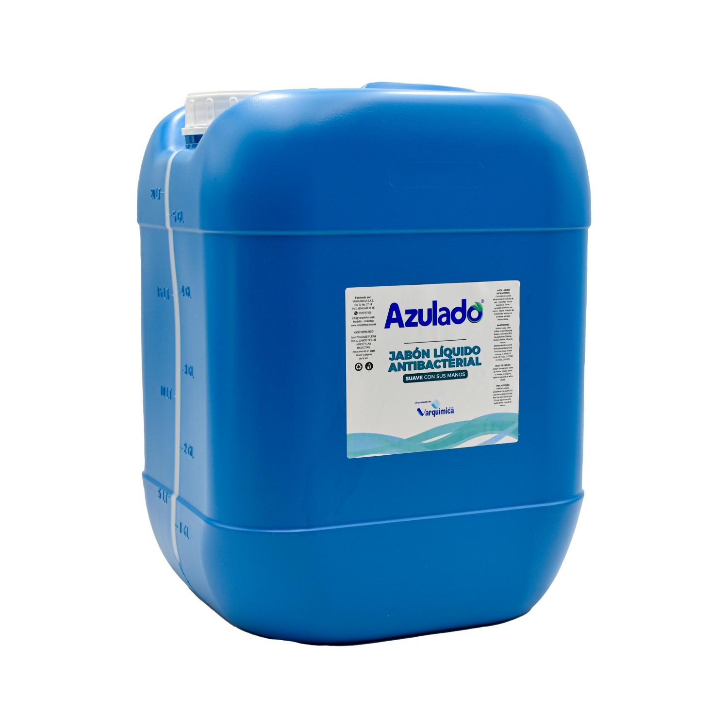 Jabon Manos Antibact Cuñete (19Lt) Neutro Azulado