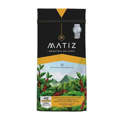 Cafe Molido 340G Balanceado Ambar MATIZ