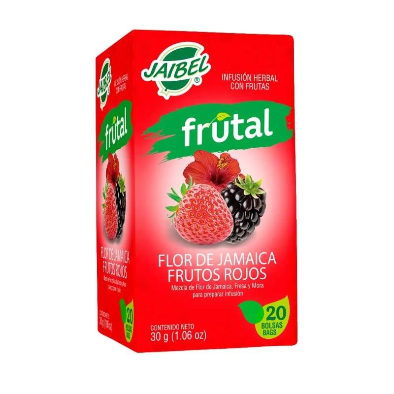 Infusion Flor Jamaica Frutos Rojos X 20 JAIBEL (24)